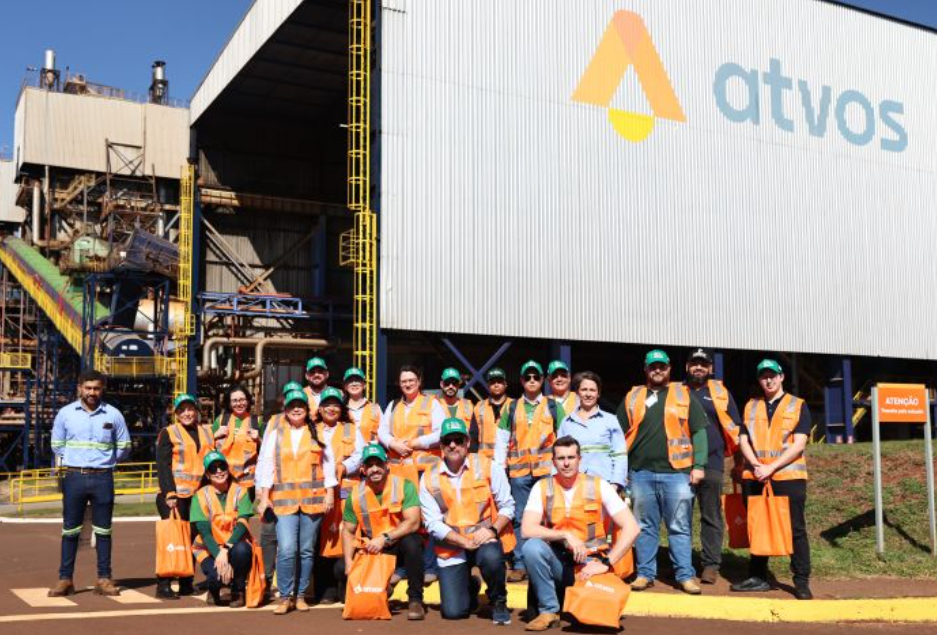 Caravana da Famasul visita usina de etanol para conhecer a produção de energia renovável em Mato Grosso do Sul